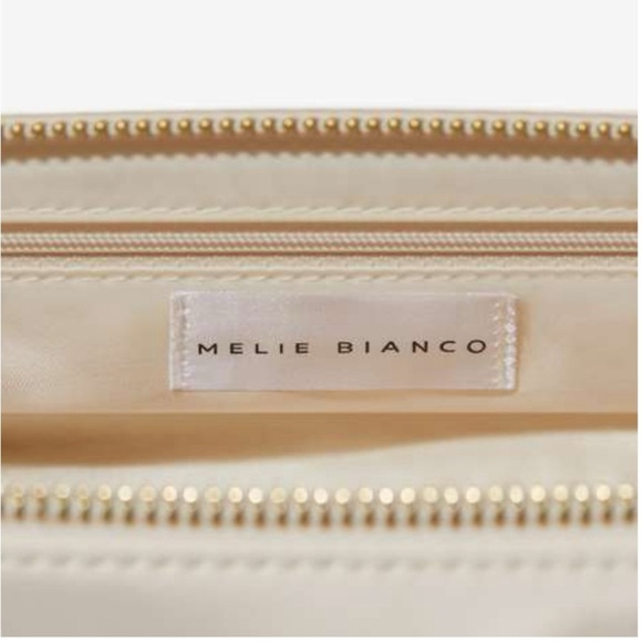 Melie Bianco Alexandra Top Handle Bag in Cream, new with tags - Picture 5 of 7